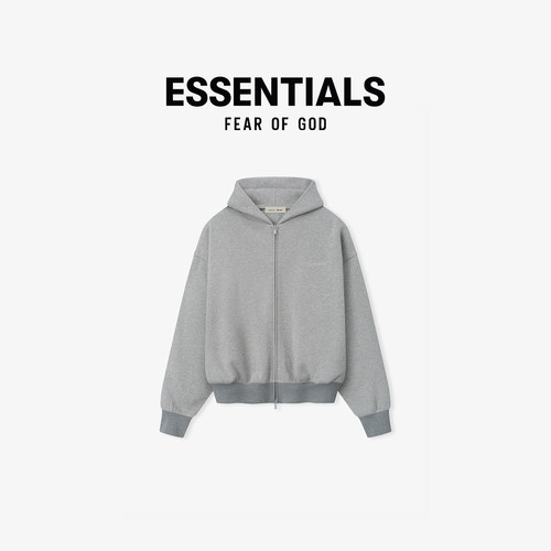 FOGEssentials拉链开衫连帽卫衣
