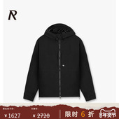 轻量透气 REPRESENT 247机能支线 多口袋抽绳全压胶连帽夹克外套