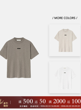 Fear of God Essentials 25SS LOGO烫标字母印花短袖T恤男女同款