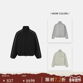 Drop2 Fear LOGO字母刺绣立领卫衣夹克 Essentials 25SS God