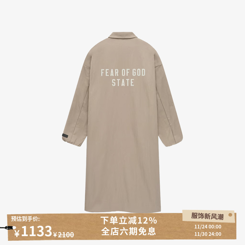 Essentials24FALL24新款风衣