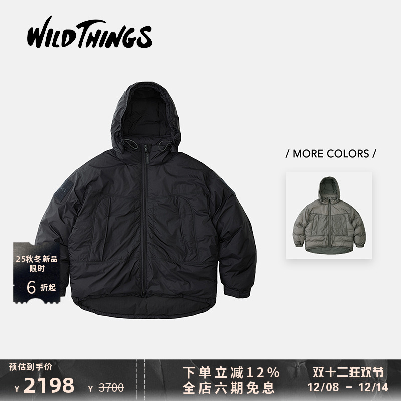 WILDTHINGS派克大衣棉服外套