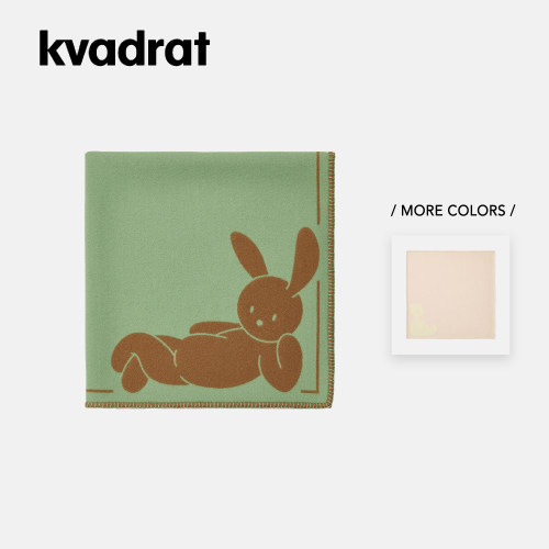 KVADRAT/RAFSIMONS羊毛提花毛毯