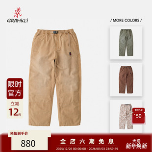 小野人山系耐磨休闲户外帆布工装 25FW GRAMICCI 裤 城市机能
