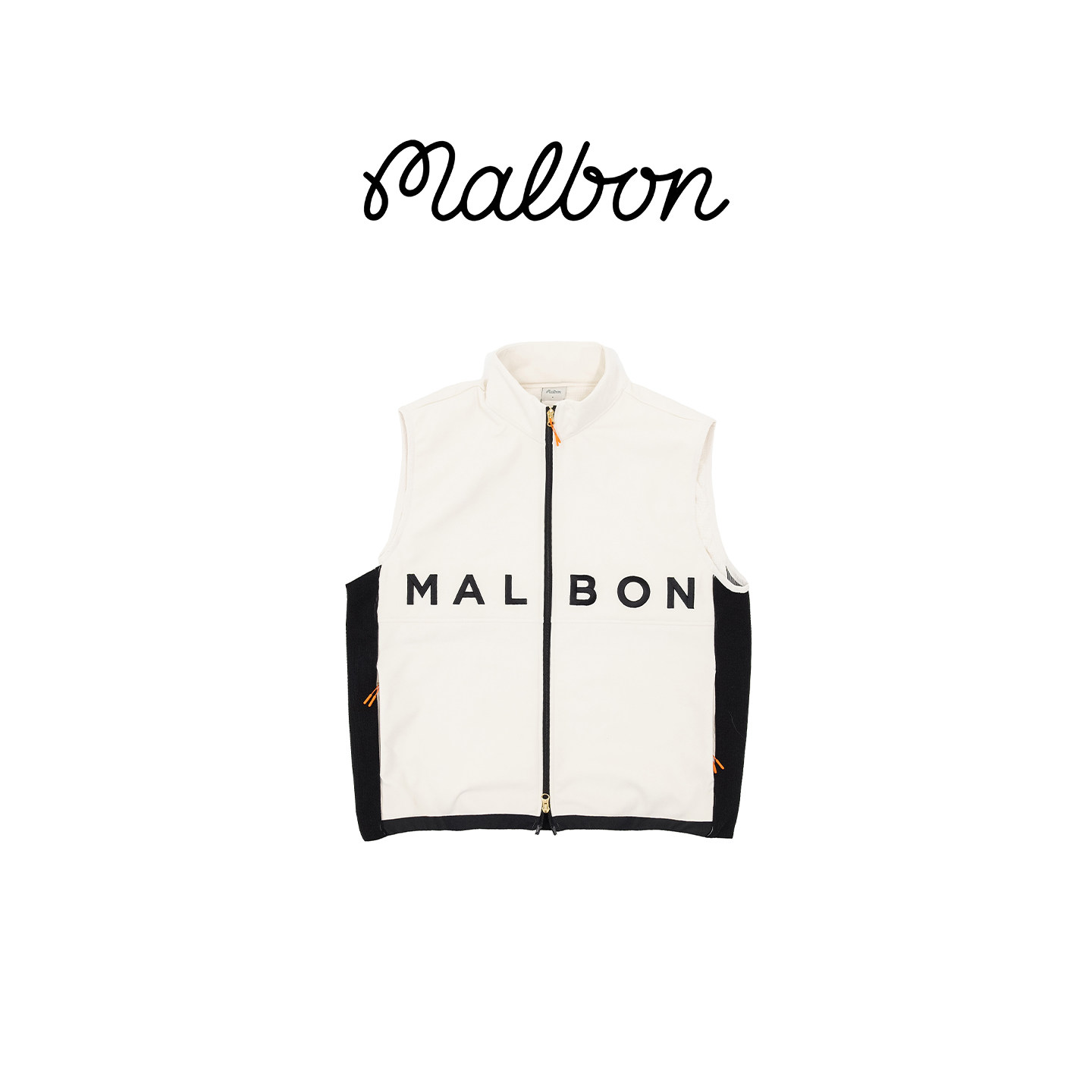 MALBON机能防风叠穿立领马甲