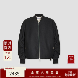 秋冬新品 简约款 PEACEMAKER 25FW 廓形羊毛飞行员夹克 OAMC®