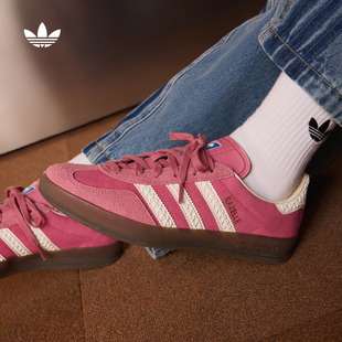 adidas T头鞋 德训鞋 INDOOR板鞋 Originals阿迪达斯三叶草 GAZELLE