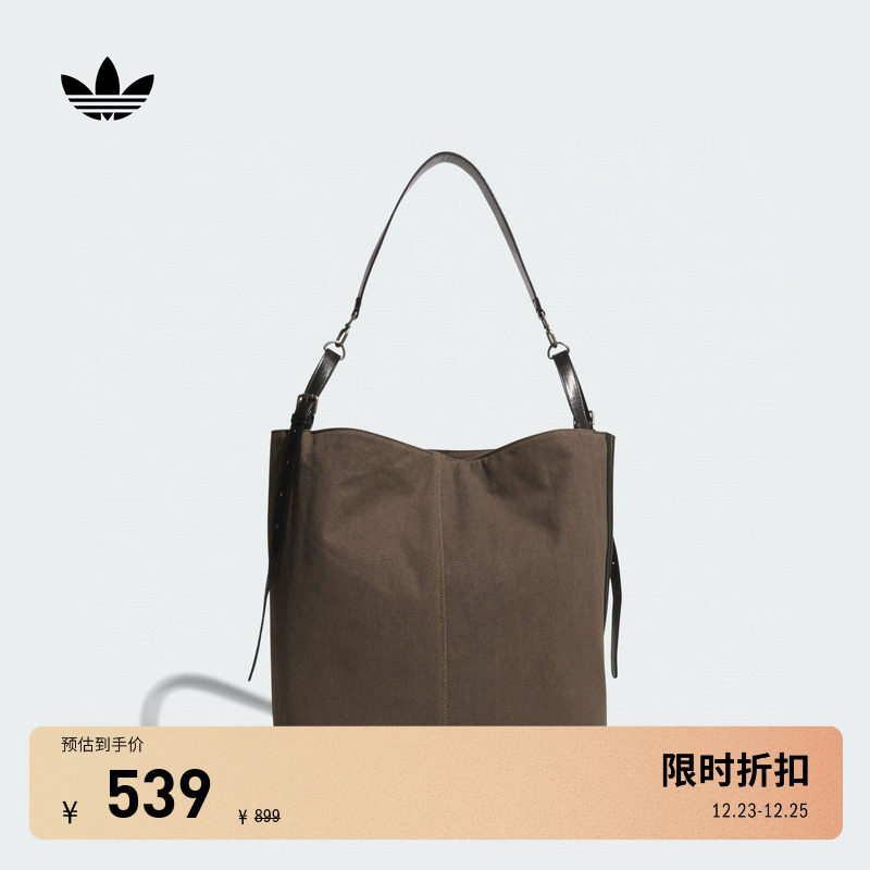 阿迪达斯三叶草男女单肩包