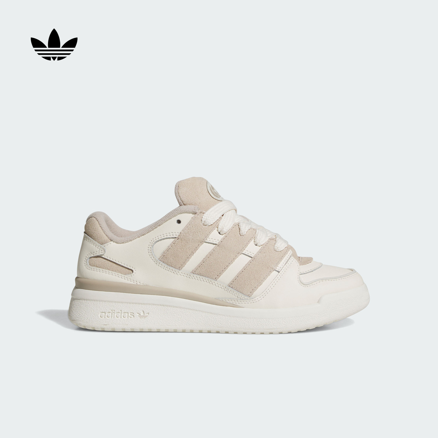 阿迪达斯三叶草女休闲篮球风板鞋