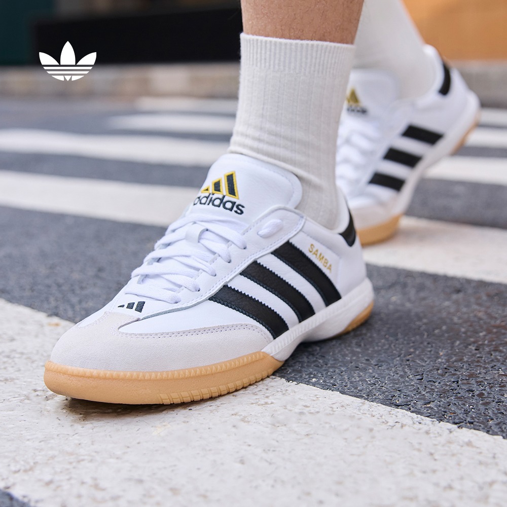 「T头鞋」SAMBA MN经典板鞋男女adidas Originals阿迪达斯三叶草