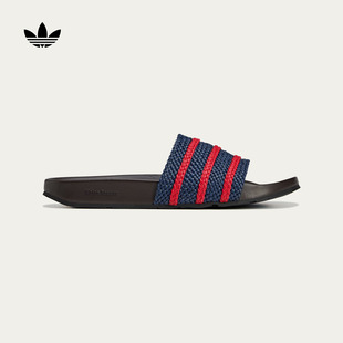 WALES 男女adidas阿迪达斯三叶草 BONNER联名ADILETTE休闲拖鞋