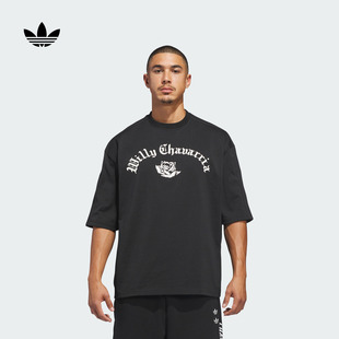 Originals阿迪达斯三叶草 T恤adidas WILLY CHAVARRIA联名运动短袖