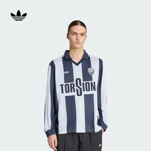 阿迪达斯三叶草男子长袖球衣