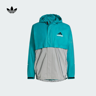 反光系列运动连帽夹克外套男春季 Originals阿迪达斯三叶草 adidas