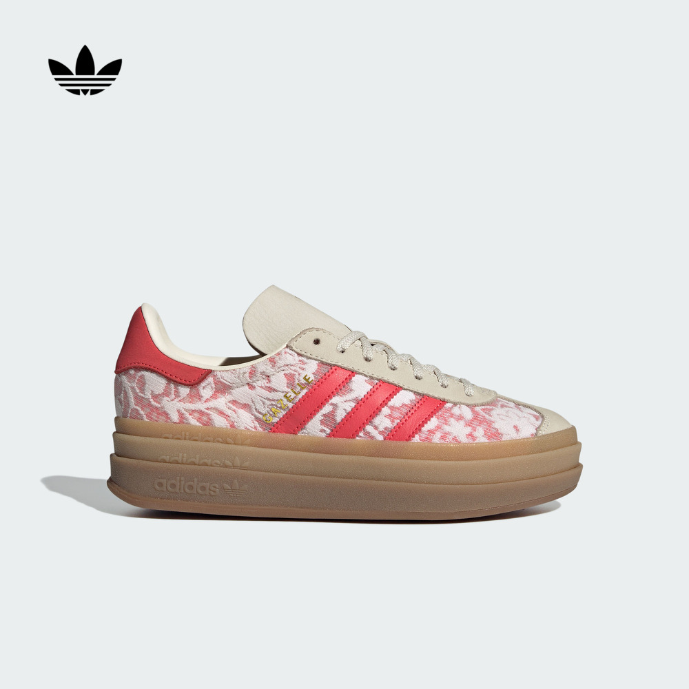 T头鞋阿迪达斯三叶草联名女板鞋