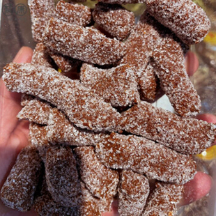 老天津卫小吃酸甜口味 酸枣糕糖 回忆童年天津传统酸么糕糖