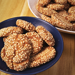 天津特产天津传统糕点芝麻小饼干芝麻酥零食小吃休闲食品