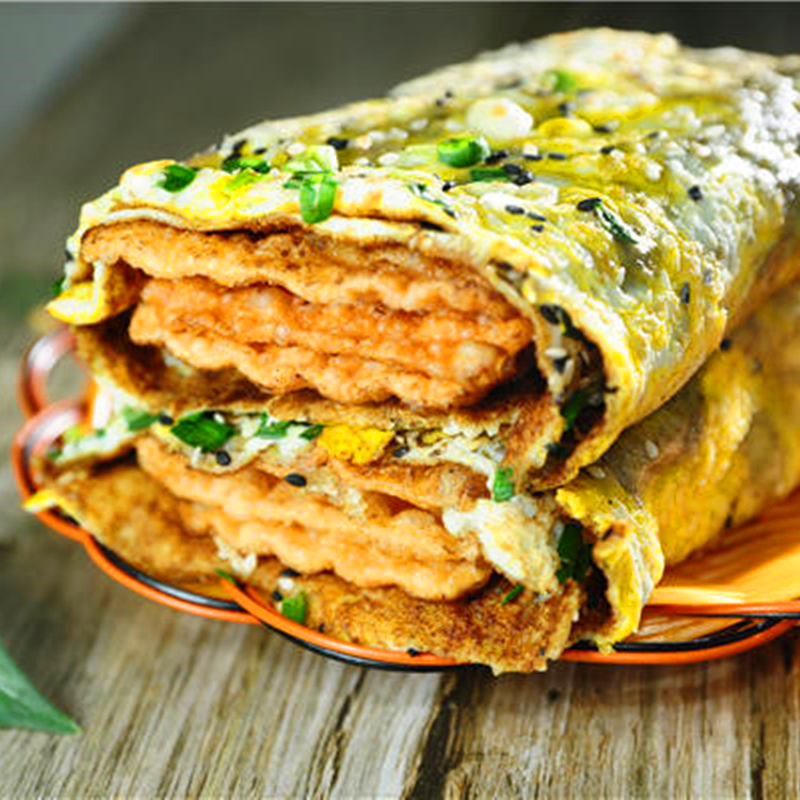天津特产绿豆面煎饼果子果篦真空包装抖音网红小吃早点家乡味
