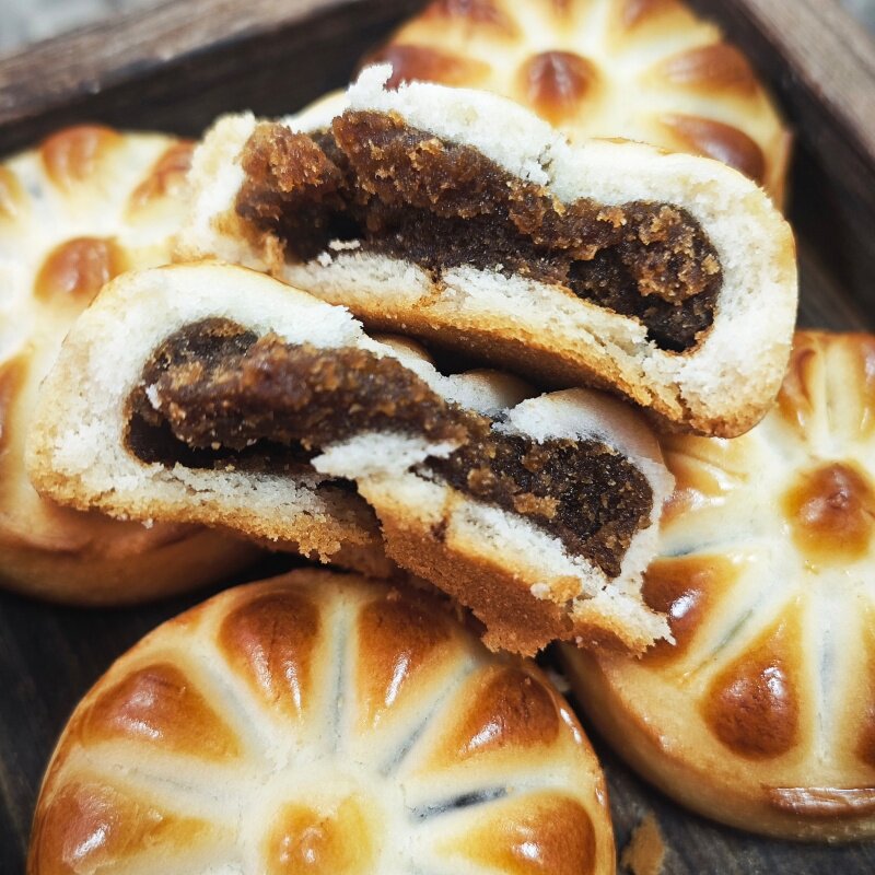 特产中式糕点小吃枣蓉饼传统工艺制作特色点心糕点茶点