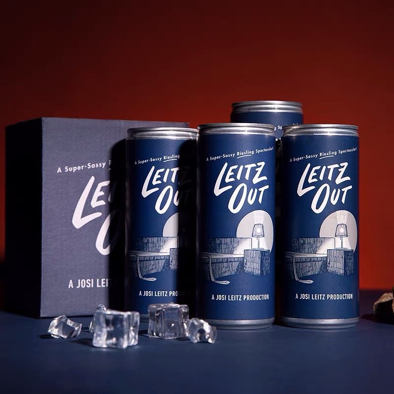 德国进口雷兹酒庄雷司令干白葡萄酒 leitz罐装