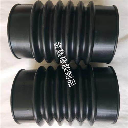 内径110 160 200mm橡胶波纹伸缩管桥架改性Pvc管耐酸耐碱排水软管