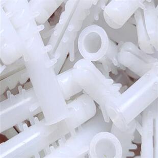 塑料膨胀管6mm 8mm鱼形倒钩膨胀螺栓膨胀螺丝管膨胀塞小黄鱼