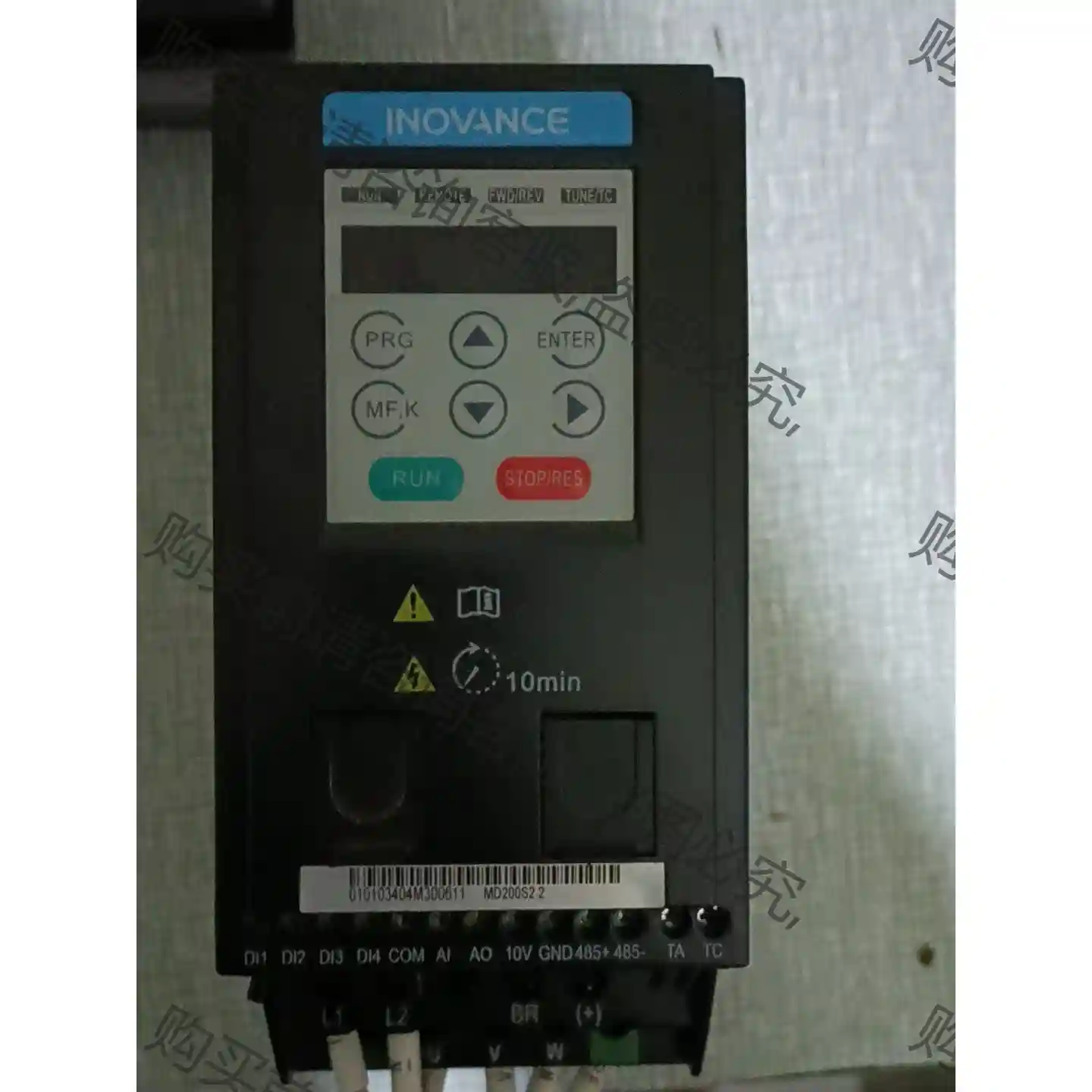 汇川变频器2.2KW-MD200S2.2成色充新功能包好 议价再拍 拆机件