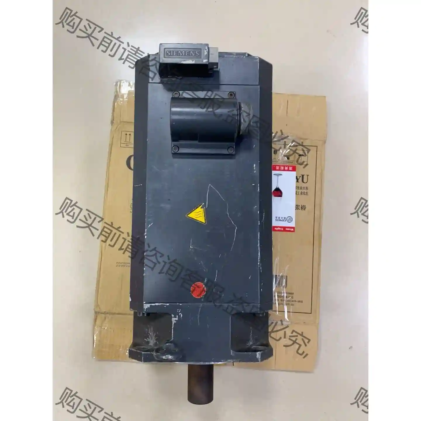 实价：1FT6105-8AF71-1DB0 西门zi伺服电机 议价再拍 拆机件