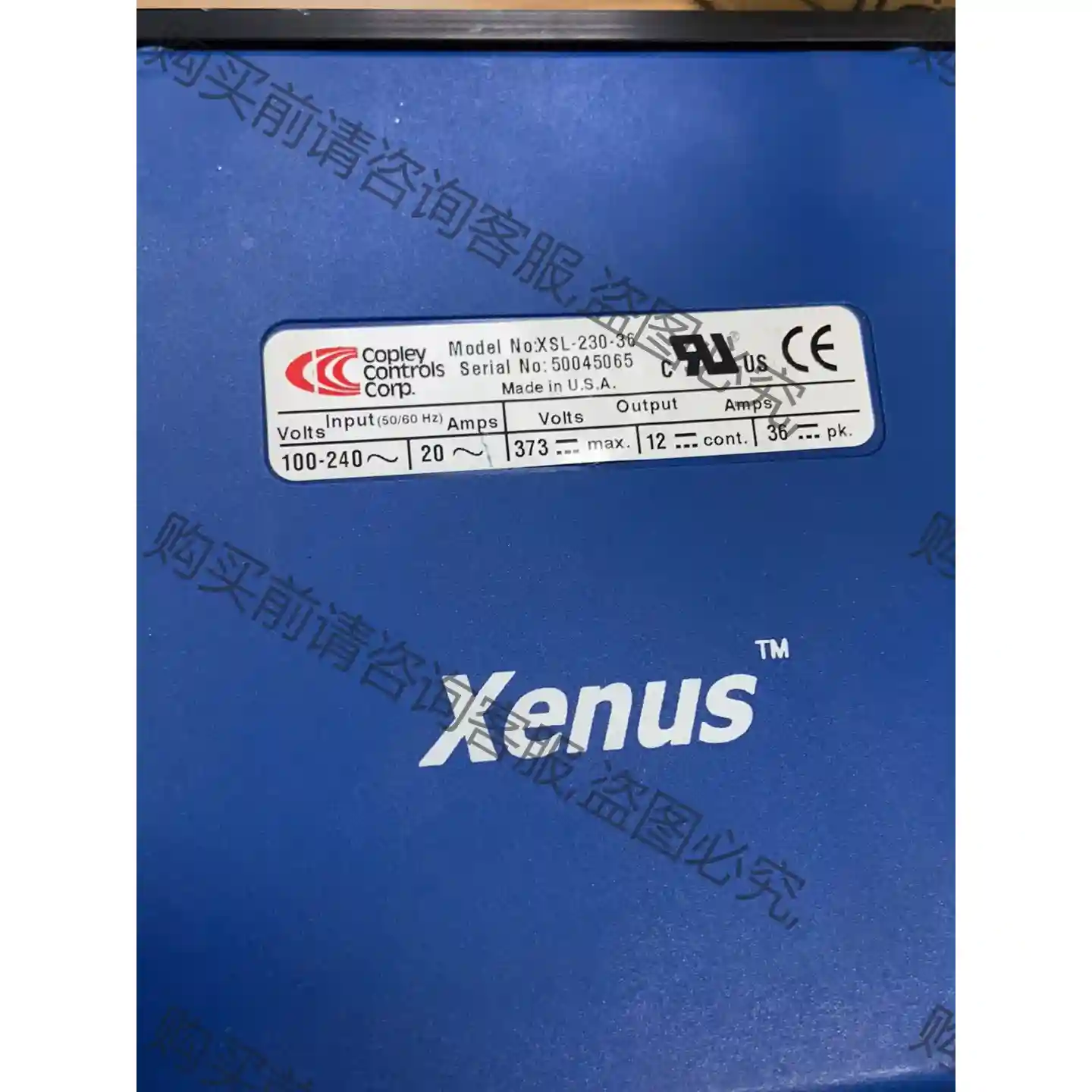XSL-230-36美国Xenus控制器 议价再拍 拆机件