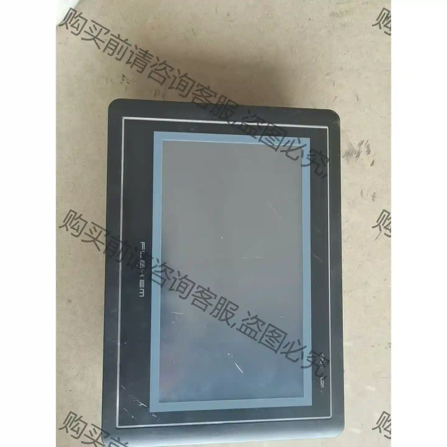 拆机繁易触摸屏，FE4070C，DC24V, 7W成色漂亮 议价再拍 拆机件