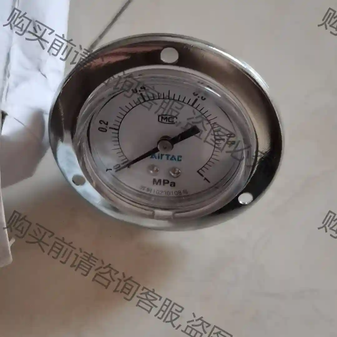 正品亚德客压力表GF5010M 过滤器专用嵌入式高精度气压 议价再拍