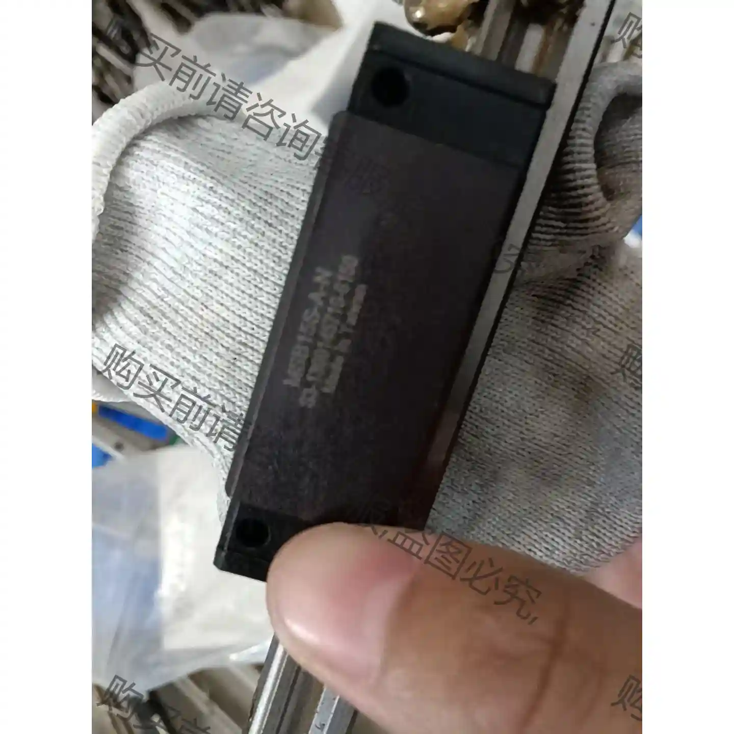 导轨型号MSB15U长70,滑块型号MSB-15S-A-N原 议价再拍 拆机件