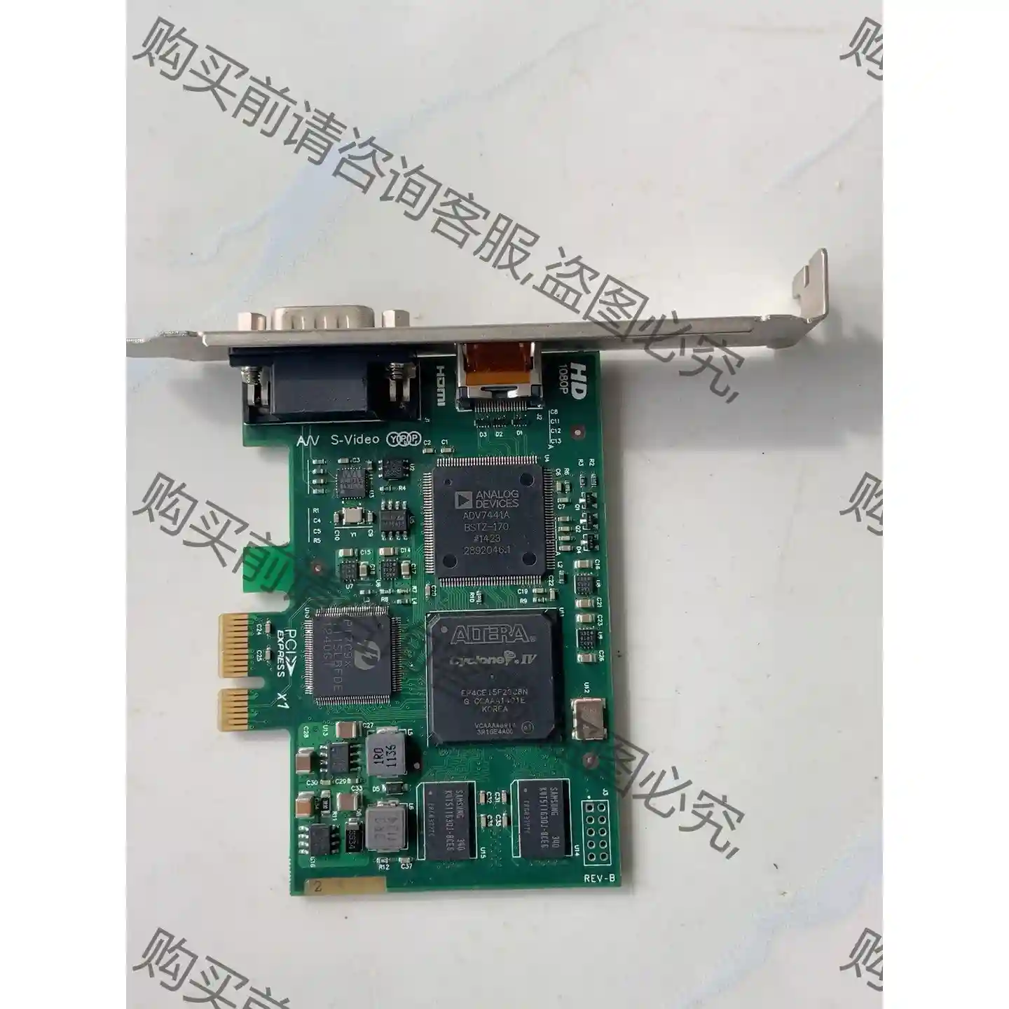 中安HD100E高清视频采集卡HDMI支持中联/新网PACS 议价再拍 拆机