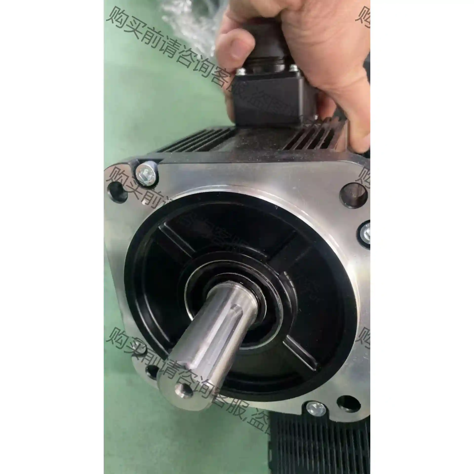 雷赛伺服，，L7-1000 ，电机ACM13010M2F-B 议价再拍 拆机件