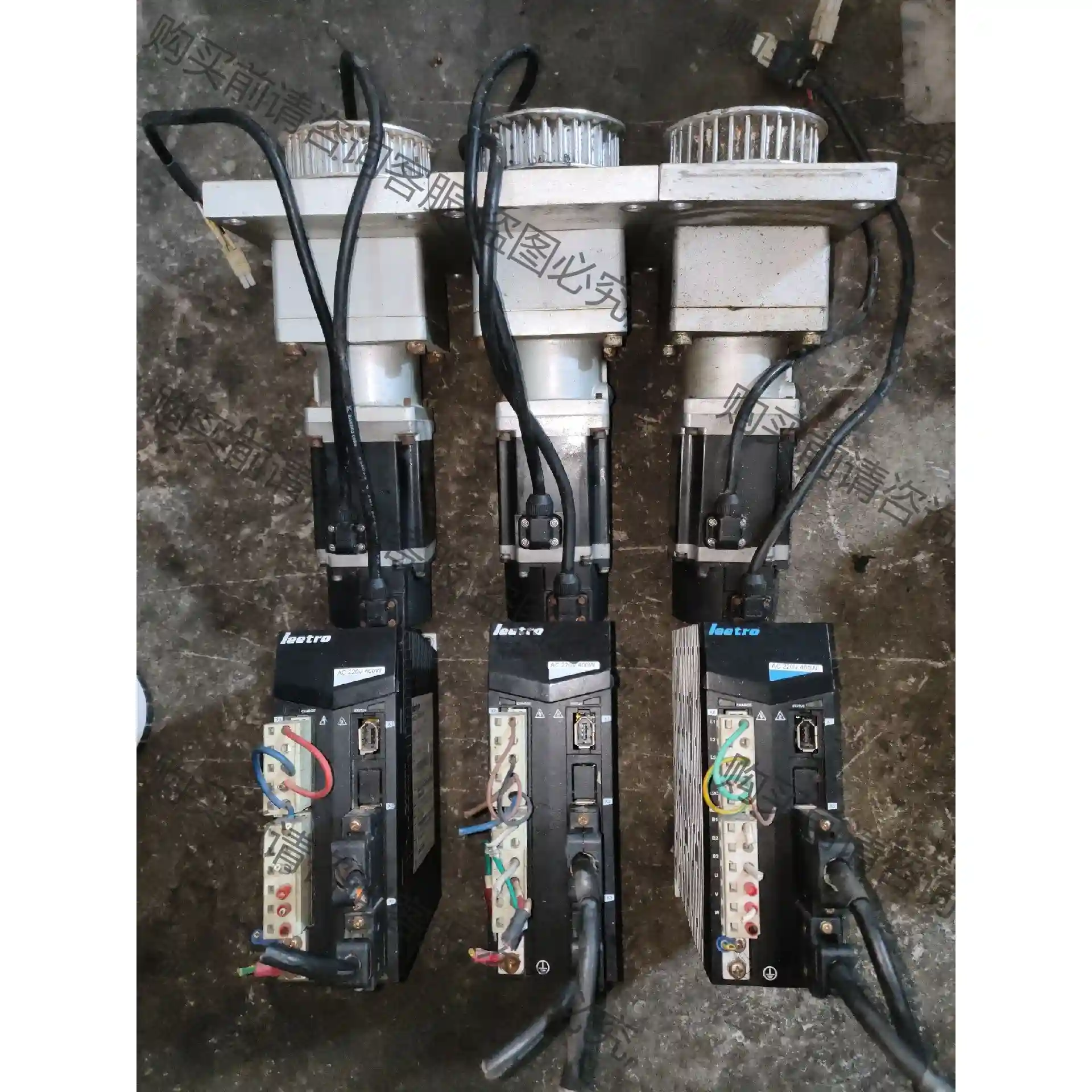 乐创400W伺服三套 LASDB1042GA + LMAM- 议价再拍 拆机件