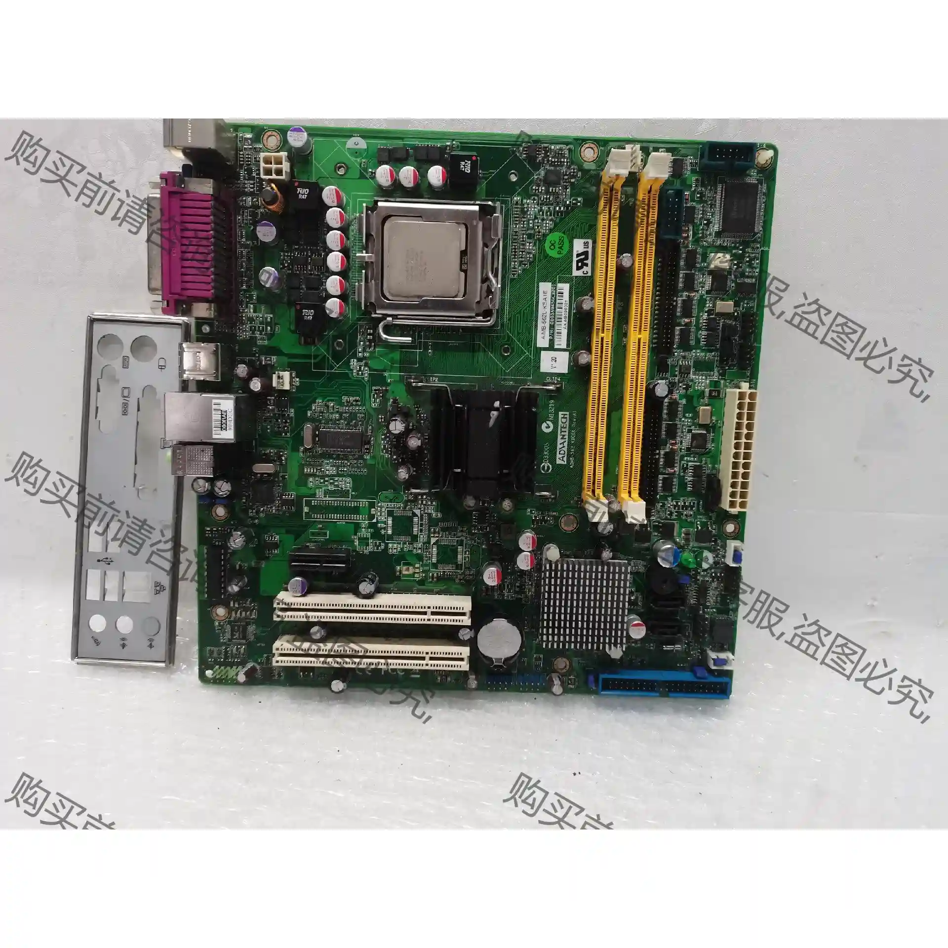 原装 研华 AIMB-562L-KIOSK 议价再拍 拆机件