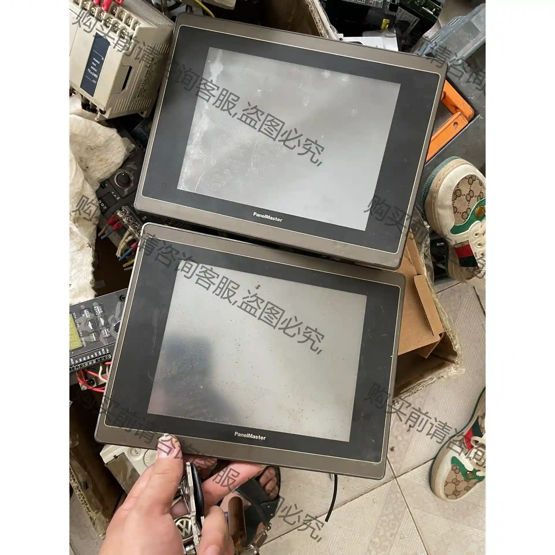 屏通触摸屏PT080-1BF-T1S触摸屏 议价再拍 拆机件