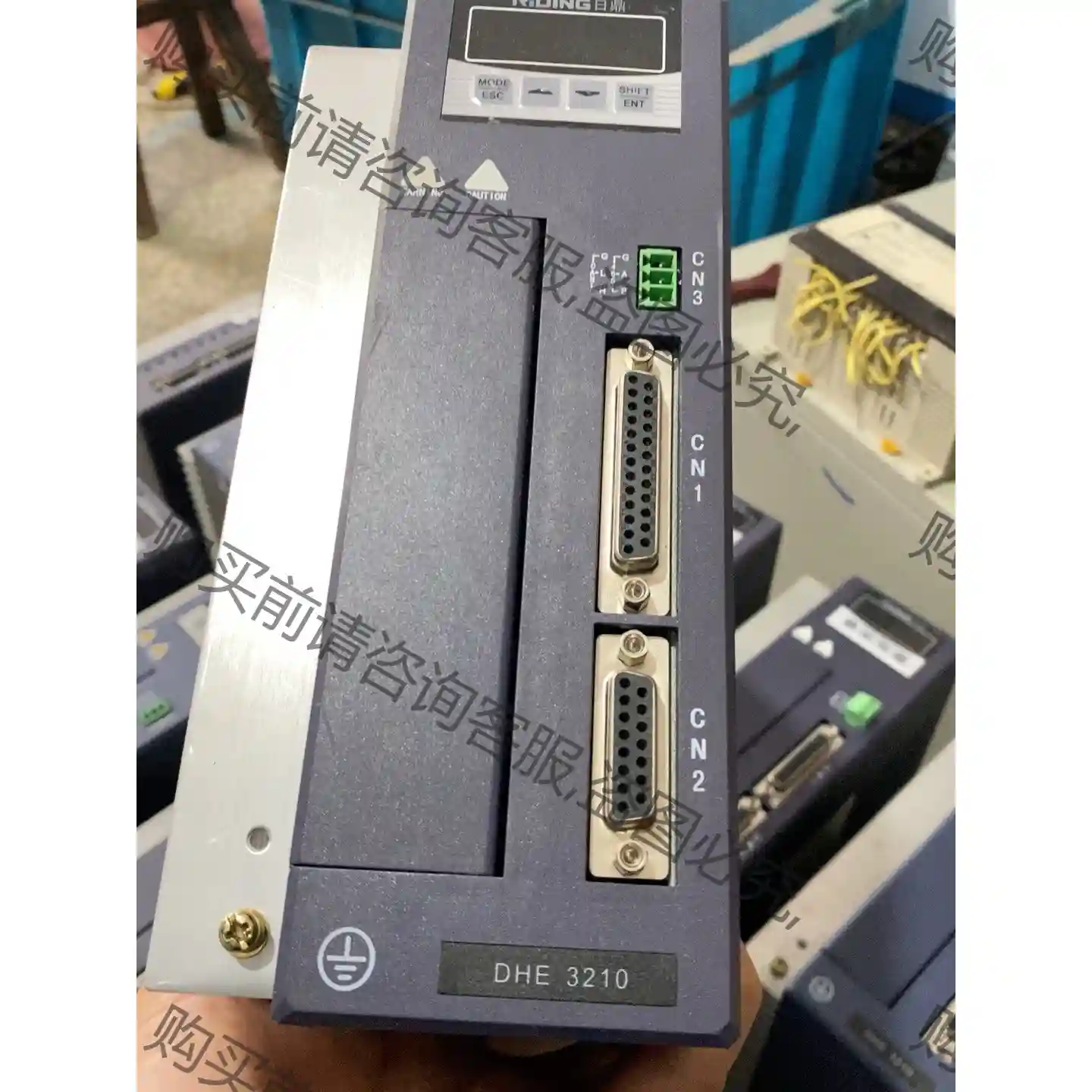 日鼎伺服驱动器DHE3210系列10Ａ，成色非常新，图片是实 议价再拍