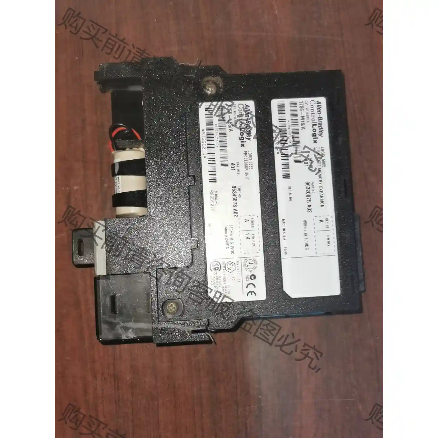 二手实拍图 AB罗克韦er模块LOGIX5555 1756-L 议价再拍 拆机件