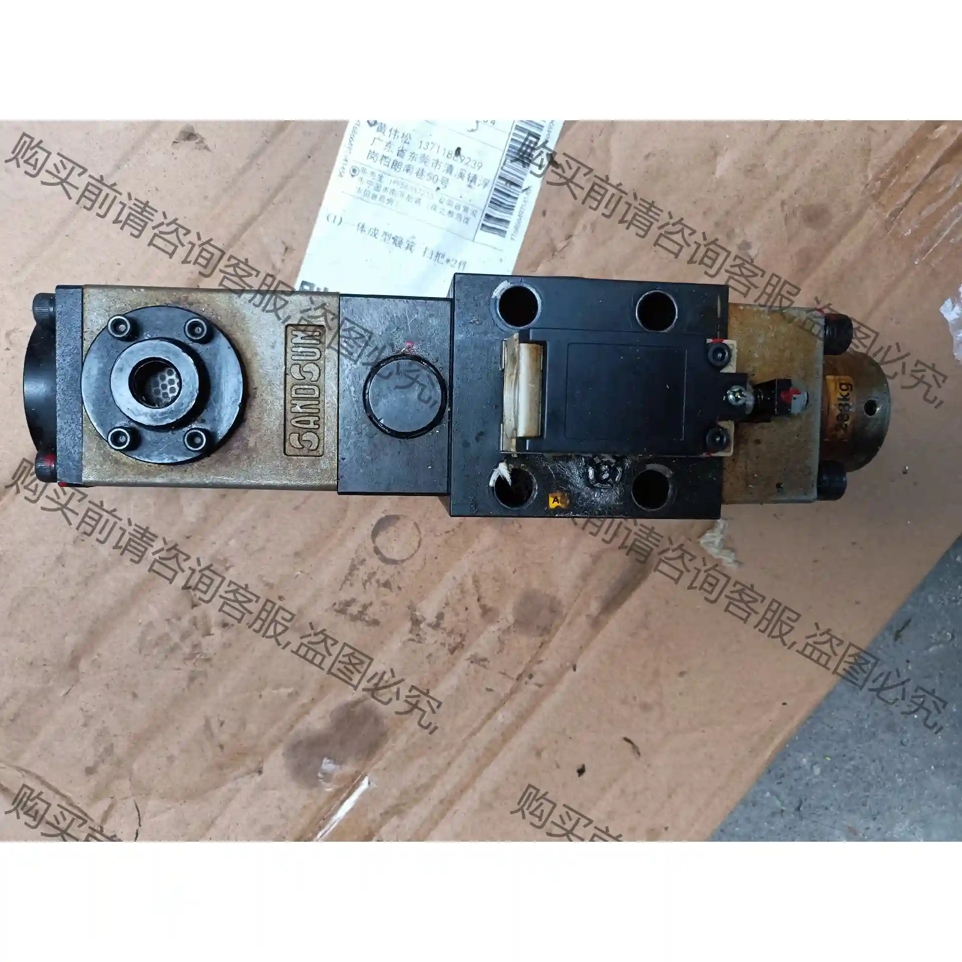 VS10Aa-760拆机一个山田顺SANDSUN超负荷油泵V 议价再拍 拆机件