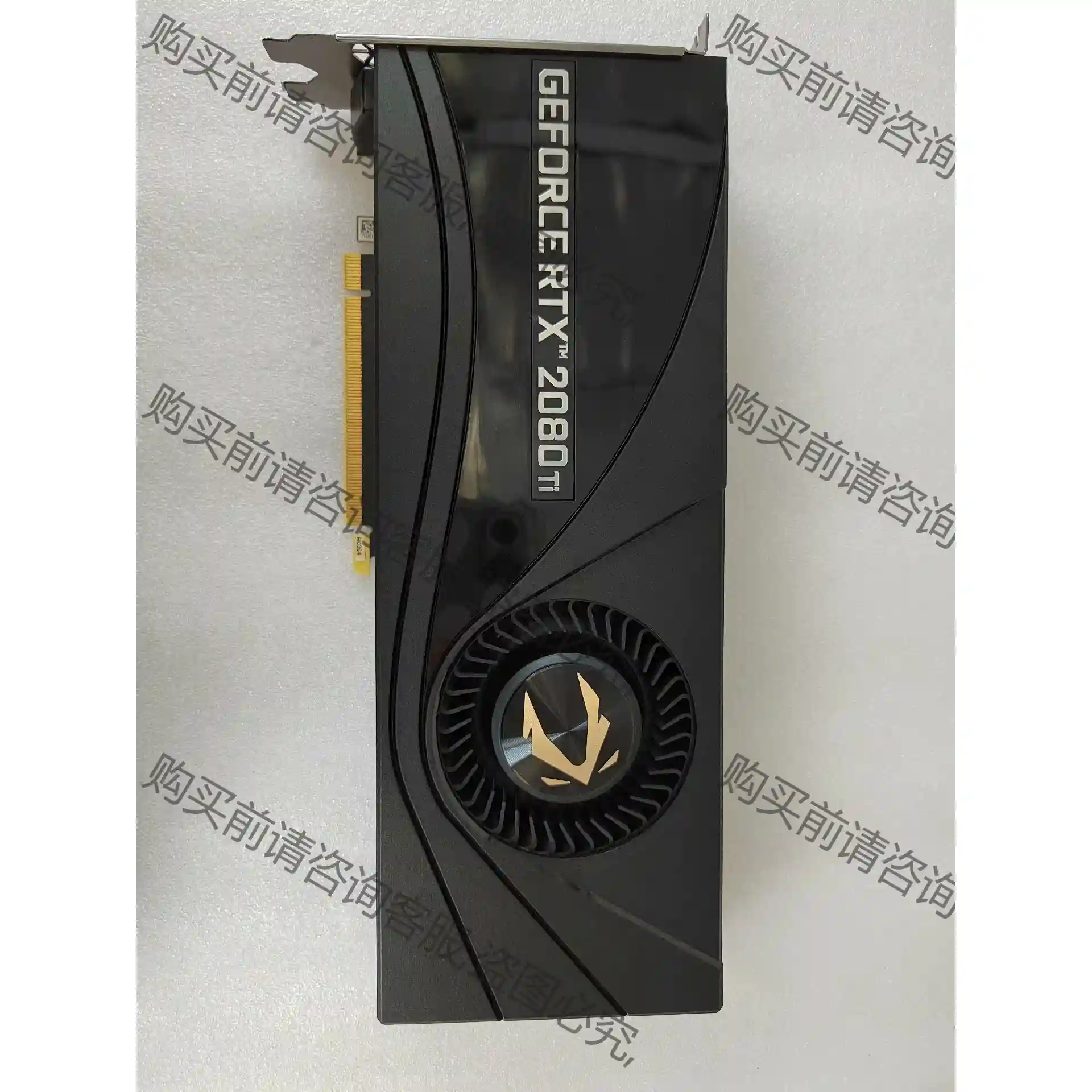 索泰rtx2080ti，11GB 涡轮公版 尾部供电 议价再拍 拆机件