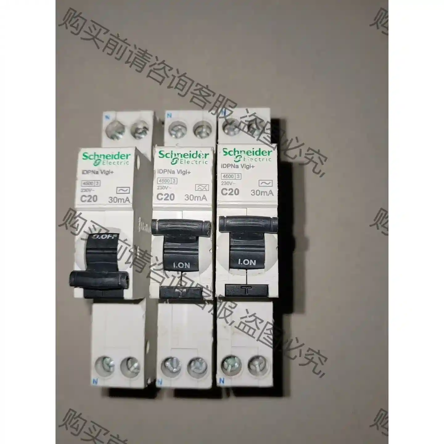 施耐de1p?n16－20安紧凑型漏电二手拆机 议价再拍 拆机件