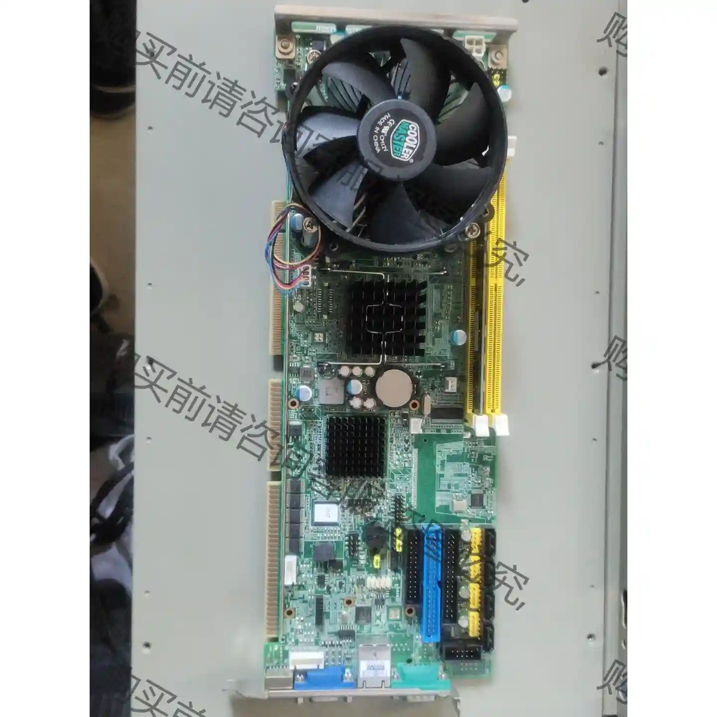 拆机研华PCA-6010VG工控机主板rev.A1 6010 议价再拍 拆机件