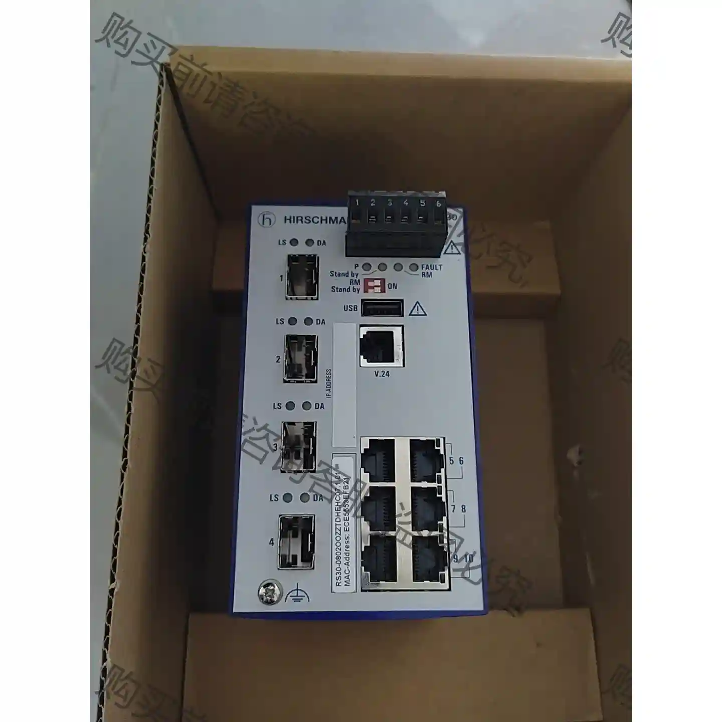 赫斯曼RS30-0802OOZZTDHEHC07.1.01全 议价再拍 拆机件