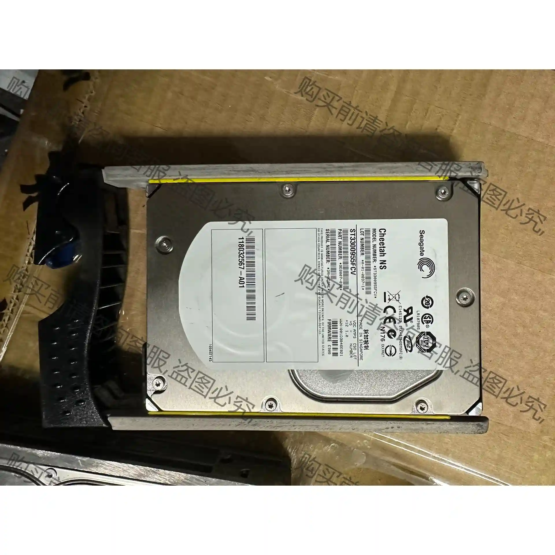 EMC PN101-000-352存储硬盘 300GB 10 议价再拍 拆机件