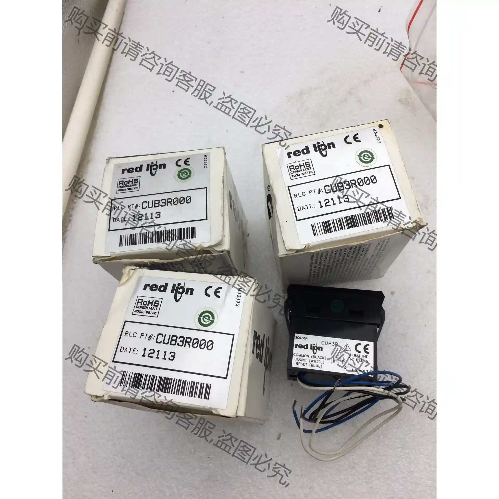 美国红狮Redlion计数器CUB3R000,全新正品 议价再拍 拆机件