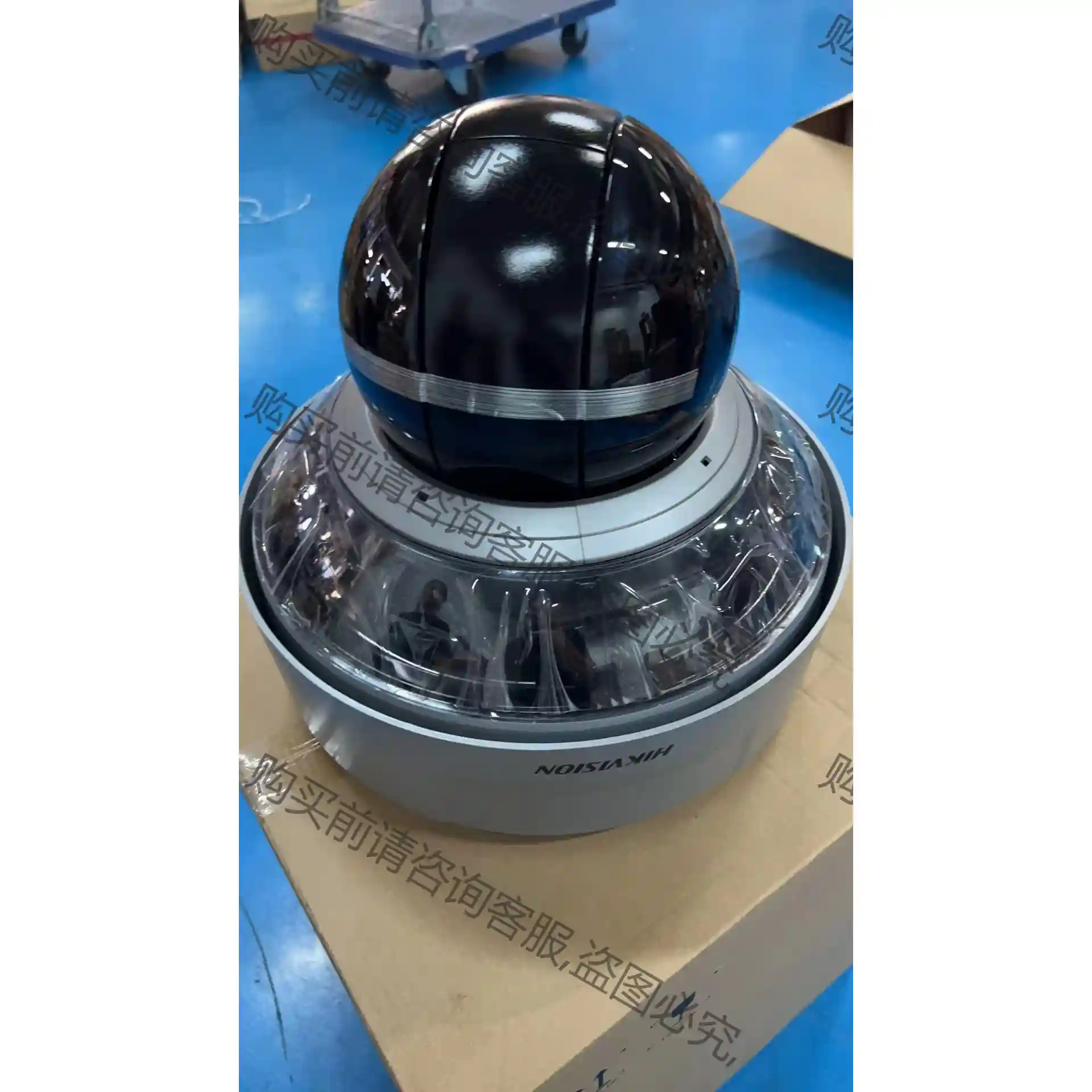 海康星光级180°全景一体式网络高清智能球机 iDS-2DP 议价再拍