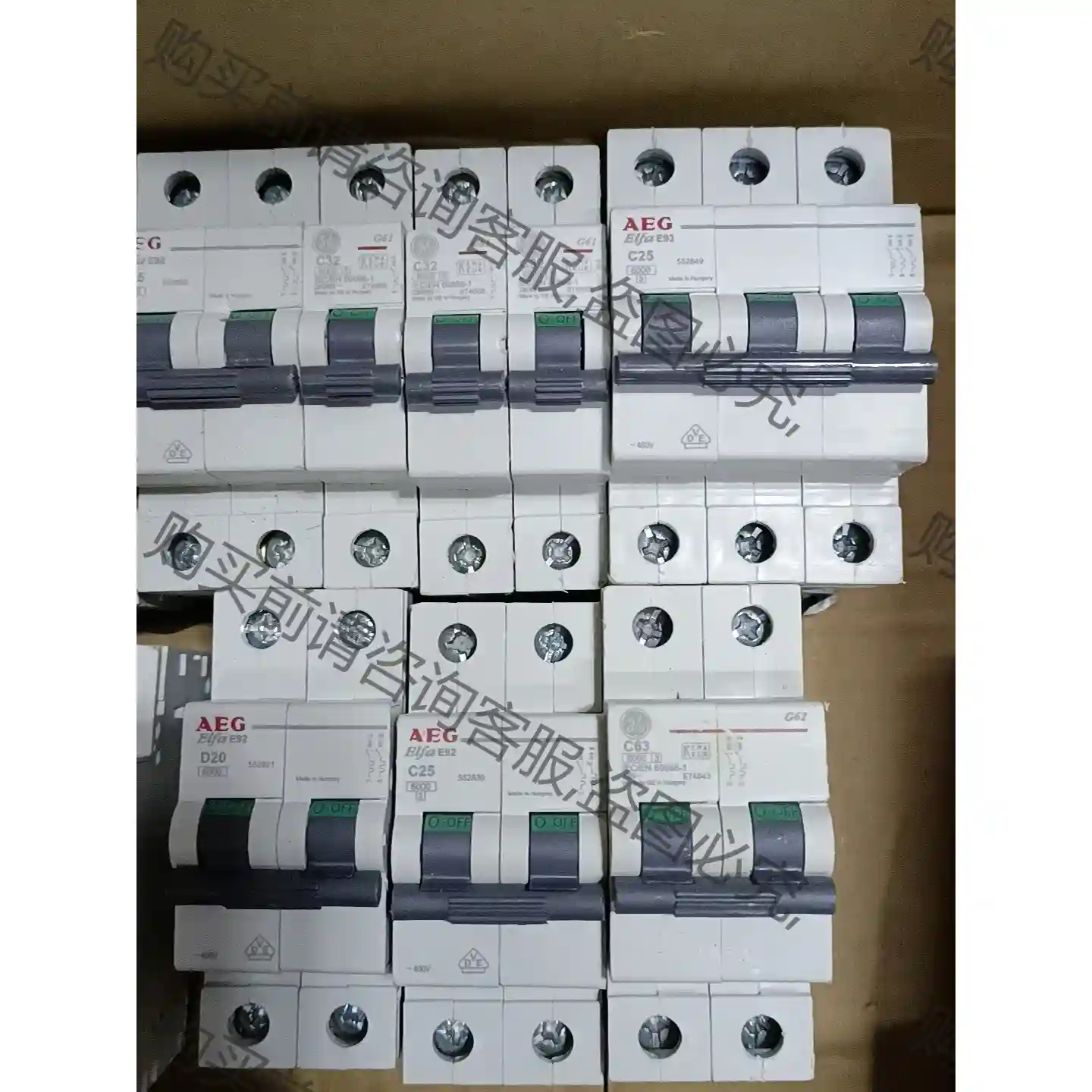 AEG空气开关，正品拆机，成色如图，图二全新，只有两个， 议价再