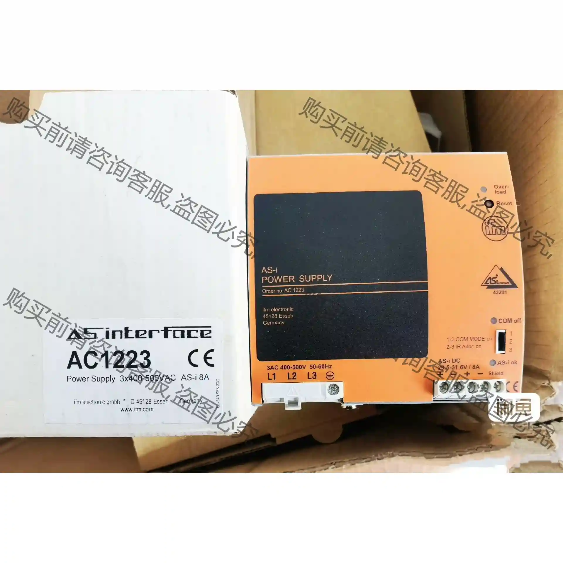 易福门ifm 电源全新 AC1223 全新 议价再拍 拆机件