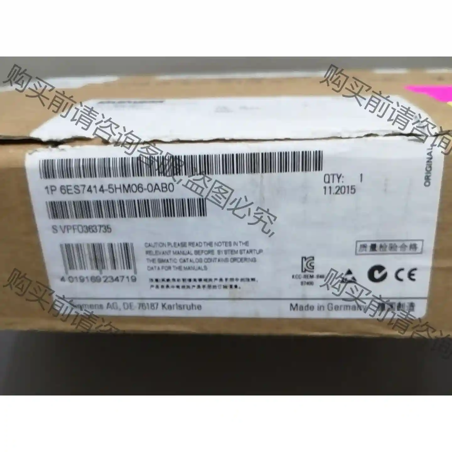 414-5HM06 Cpu400Cpu全新仅开封实物图拍摄 议价再拍 拆机件